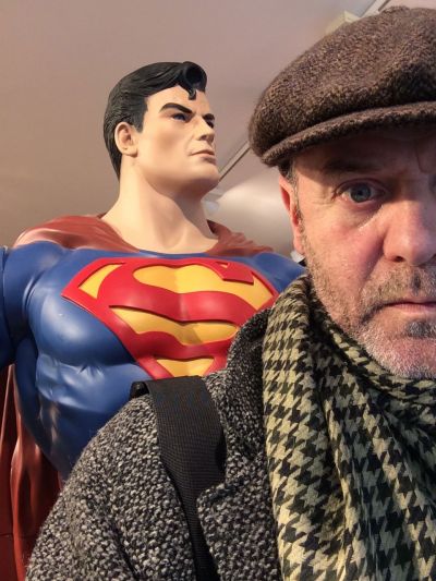 Superman et Jacques Bonnaffé